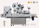 Small round bottle automatic labeling machine with collection worktable