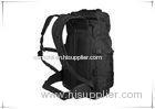 50L Black Camping Rock Mountain Climbing Bag Buckles Comfortable For Traveling