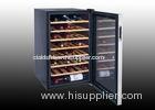 Glass door electric wine chiller