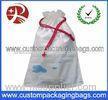 Custom PEVA Drawstring Plastic Bags Light Weight For Sport