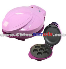 Hostess Mini Cup Cakes Maker Pastry Brownie Muffin Donut Maker Baker Mold Electric Machine As Seen On TV