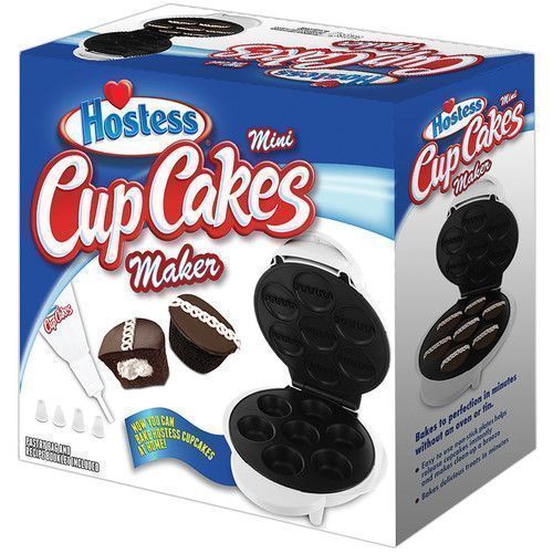 Hostess Mini Cup Cakes Maker Pastry Brownie Muffin Donut Maker Baker Mold Electric Machine As Seen On TV