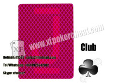 Texas Holdem Plastic Marke Poker Playing Cards Approved ISO9001