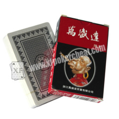 Entertainment Gamble Cheating Playing Cards Wang Sheng Da 2039