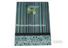 Laminated or UV Coated Wrapping Paper Bag With Handles Pantone Color