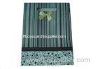 Laminated or UV Coated Wrapping Paper Bag With Handles Pantone Color