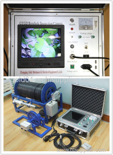 Underground Water Detection With Color video Borehole Camera