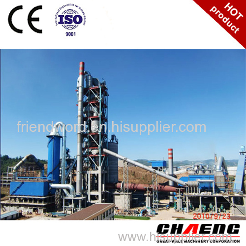 1500t/d cement production line cost