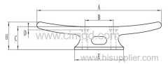 Deck Cleat. Hex Head. HDG