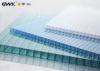 OEM Colored Greenhouse Polycarbonate Sheets / panels with twin / three / triple walls