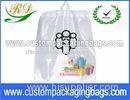 17"x20" White LDPE Material Drawstring Plastic Bags for Book Packaging