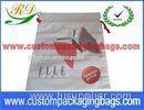 Poly Material Cotton Drawstring Plastic Bags with Bottom for Garment Packaging