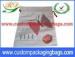 Poly Material Cotton Drawstring Plastic Bags with Bottom for Garment Packaging