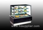 1200mm width marble Cake Showcase Chiller with flat glass 335L