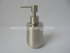 Stainless steel liquid soap dispenser