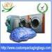 Blue / Yellow Biodegradable Plastic Drawstring Laundry Bags For Hotel / Hospital