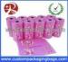 Gravure Or Offest Printing Cerise Dog Poop Bags With Corn Starch