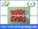 Copperplate Nylon Material Vacuum Seal Food Bags With 3 Side Seal