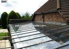 Clear Opal 3.5 Thickness 2.1 Width Polycarbonate Roofing Panels / Sheets