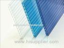 White Blue Green PC Sun Sheet / Polycarbonate plastic sheets for greenhouse