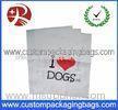 Personalized Carrier PO Die Cut Handle Plastic Bags For Store