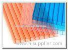 4mm-12mm Unbreakable triplewall Polycarbonate Hollow Sheet With UV Coated