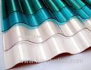 3.5mm 50 Micron Corrugated Polycarbonate Sheets Clear with Stable weather ability