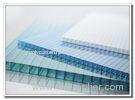 4mm-12mm Thickness PC Hollow Sheet For Roofing Sheet Material With UV Coated