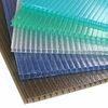 Opal Blue Green Hollow polycarbonate building panels / PC Plastic Sheet for Agricultural