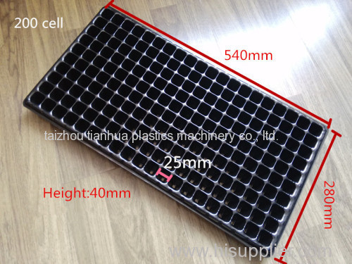 200 cell pocket seed tray / nursery tray 540*280*40mm