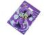Purple Lovely Mickey Die Cut Handle Plastic Bags For Packing Or Shopping HDB13