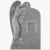 White Marble Weeping Angel Tombstones and Monum ents