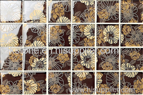 3D Marble Ceramic Tile Mosaic Pattern