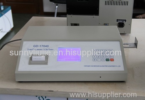China Supplier of X-ray Sulfur Content Tester/Petroleum Oil X-ray Sulfur Content Tester