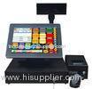 Small Business All In One POS Terminal 5 Wire Resistive Touch Screen