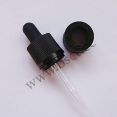 18/415 child resistant cap with tamper evident seal and orifice reducer