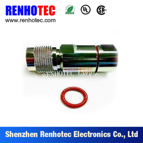 Straight N Type Male RF Connector For 1/2 SF Cable