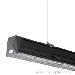 High lumen dimmable sensor 65w linear led trunking