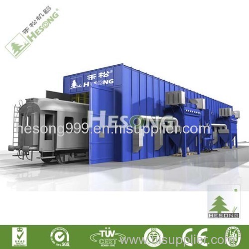 Sand blasting room/ automatic sandblasting room