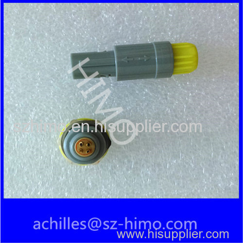 6pin PAG PKG lemo plastic connector plug and socket solder pin 
