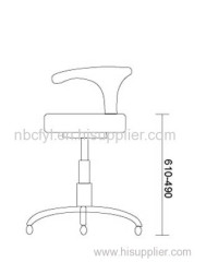 Doctor Chair adjustable seat angle