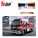 Red blue and amber led emergency lightbar/ strip warning light