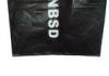 Custom Printed Personalised Die Cut Handle Plastic Bags For Gift HDB18