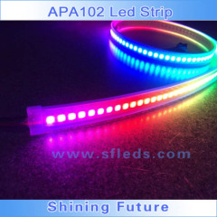 60led individually addressable digital rgb apa102 led strip