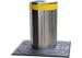 Customized Durable Retractable Automatic Rising Bollards With 275mm Diameter