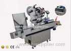 Siemens PLC vial round bottle labeling machine horizontal labeling style