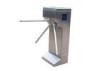 Vertical Waist Height Fingerprint Access Control Turnstiles / Turn Style Door