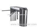 Mechanical 304 / 316 Stainless Steel Turnstile Three Roller Gate For Railway