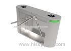 Automatic Waist Height Turnstiles Security Turnstile Gate For Museum / Bank