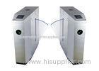 Gym / Stadium Full Automatic Flap Barrier Turnstile Barrier Gate With LED Lamp